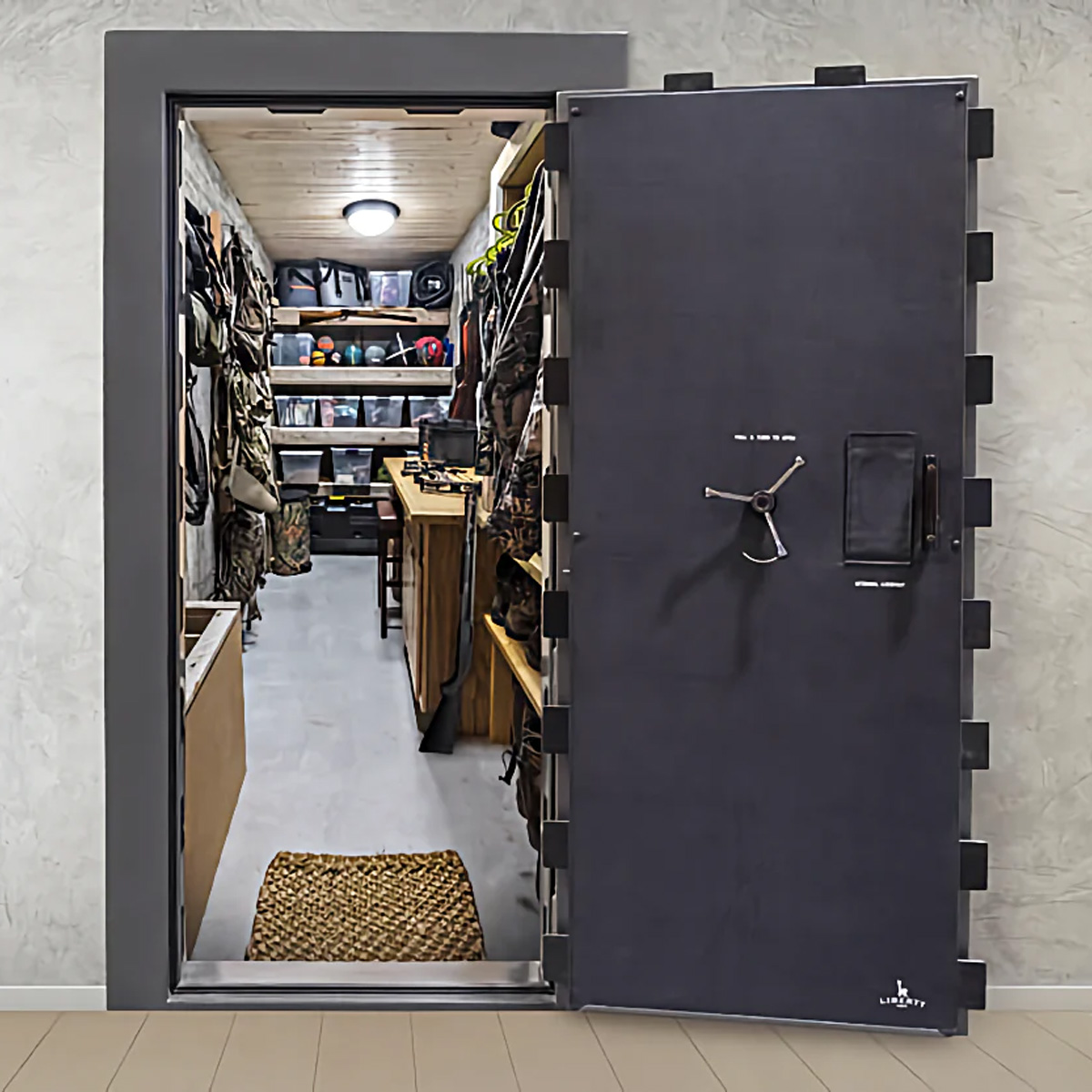 Secure storage for a retailer